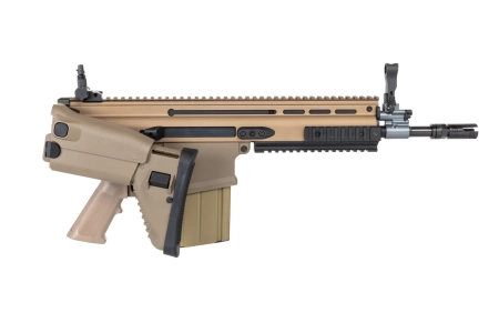Karabinek szturmowy ASG Cybergun x FN HERSTAL SCAR-H CQC Tan