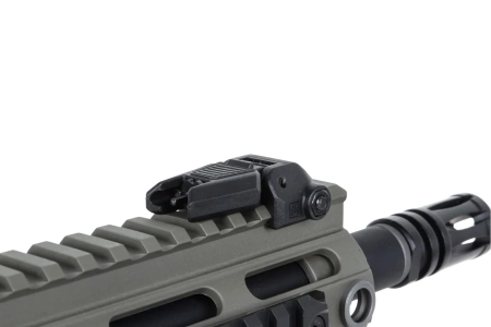 Karabinek ASG Specna Arms SA-F05-RL FLEX™ Light Ops Stock/ New Receiver HAL ETU™ Gen. 2 Oliwkowy
