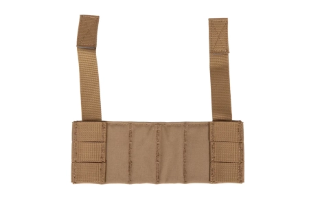 Dodatkowy panel Molle do kamizelek typu Chest Rig Wosport Coyote Brown