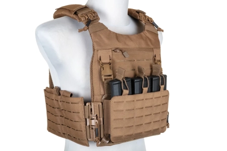 Kamizelka Taktyczna typu Plate Carrier Specna Arms Tactical QR Tan