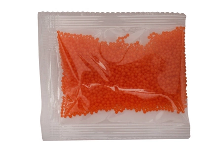 Kulki żelowe 7-8mm saszetka 3000szt. - pomarańczowe