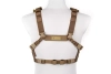 Kamizelka taktyczna Chest Rig typu Low Profile - Coyote Brown