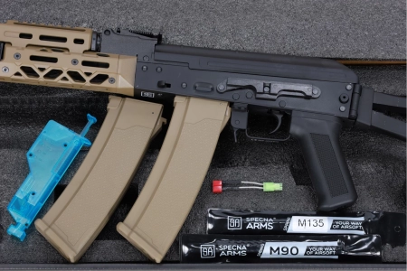 Karabinek ASG Specna Arms x KPYK SA-PJ12 PRIME™ Aster ETU BLDC™ Half-Tan
