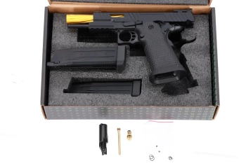 Pistolet ASG Specna Arms SA-VGP09 VAPOR™ Czarno-Złoty