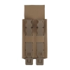 Podwójna ładownica Wosport  na magazynki Flip Pouch Coyote Brown