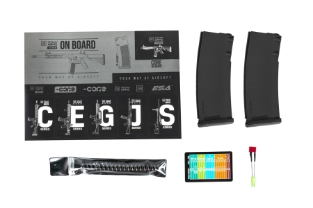 Karabinek ASG Specna Arms SA-C20-L CORE™ Light Ops Stock HAL ETU™ Gen.2 Czarny