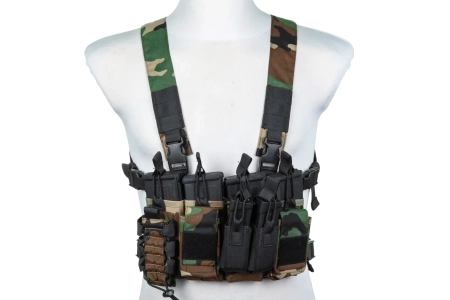 Kamizelka taktyczna typu Chest Rig Specna Arms Tactical Adaptive Woodland
