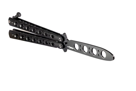 Nóż motylkowy treningowy Butterfly czarny