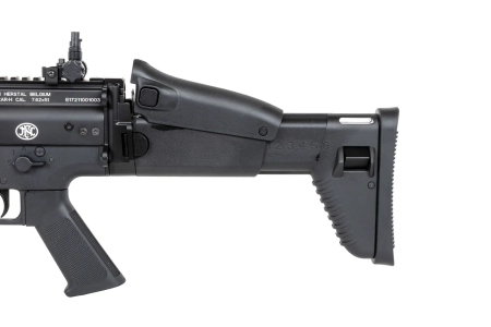 Karabinek szturmowy ASG Cybergun x FN HERSTAL SCAR-H z walizką transportową Czarny