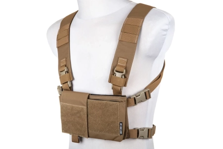 Kamizelka typu Chest Rig Ape Force Gear MK3 Basic Coyote Brown