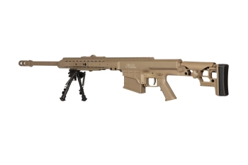 Replika karabinu wyborowego Barret MRAD (SW-017) - Tan