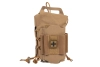 Taktyczna apteczka zrywana z panelem Molle Wosport Coyote Brown