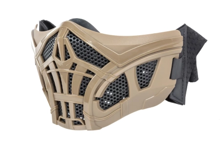 Maska Nuprol Mesh Lower Face Shield V7 Tan