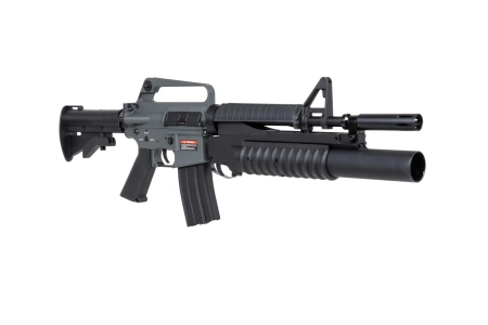 Karabinek ASG East Crane EC-704 Kestrel™ ETU z granatnikiem ASG Szary