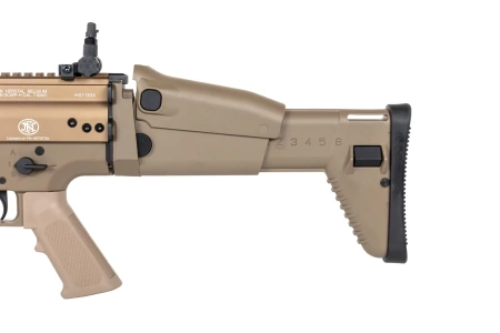 Karabinek szturmowy ASG Cybergun x FN HERSTAL SCAR-H CQC Tan