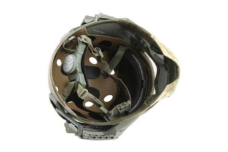 Replika kasku FAST PJ G4 System z osłoną twarzy - ATC-FG