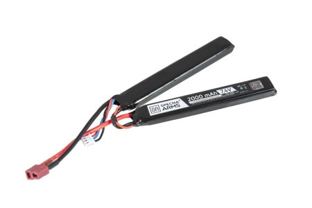Akumulator LiPo 7,4V 2000mAh 15/30C - 2 modułowy - T-Connect (Deans)