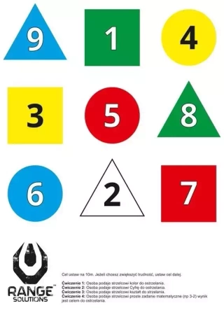 Tarcze Strzeleckie Training - 50 szt.