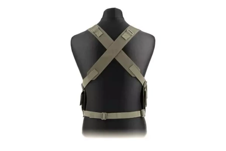 Kamizelka taktyczna typu Chest Rig - oliwkowa
