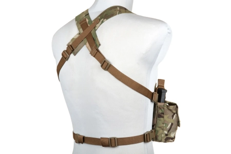 Kamizelka Chest Rig Pew Tactical typu D3CR-X CR02 MC