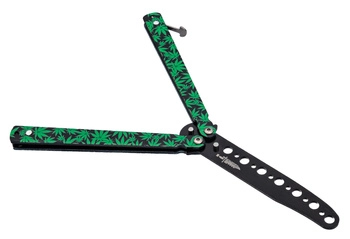 Motylek treningowy, ganja skin czarny