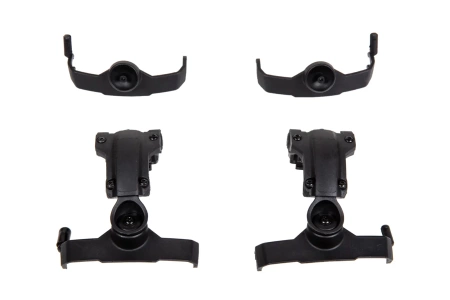 Adapter słuchawek typu Comtac na szyny typu Team Wendy (Typ AMP) - Czarne