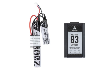 Karabinek ASG Arcturus LWT MK-III Carbine 12" SPORT AEG SE® Starter Pack Czarny