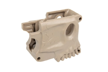 Chwyt Magwell Double Bell do replik M4/M16 Tan