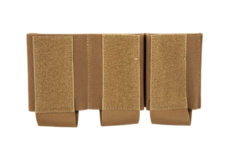 Potrójna ładownica na magazynki 5.56 mm Wosport Coyote Brown