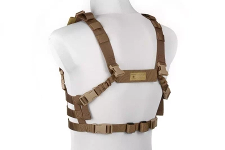 Kamizelka taktyczna Chest Rig typu Low Profile - Coyote Brown