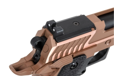 Pistolet ASG SRC Sahara Viper DUAL POWER z magazynkiem CO2 Flat Dark Earth