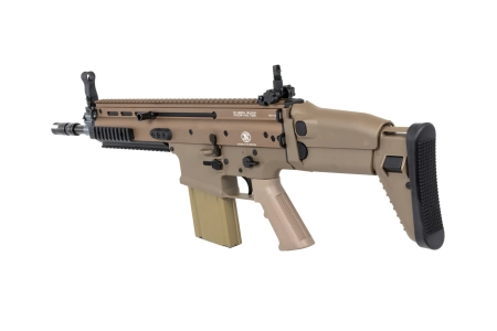 Karabinek szturmowy ASG Cybergun x FN HERSTAL SCAR-H CQC Tan