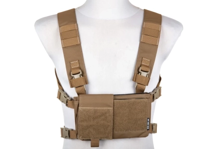 Kamizelka typu Chest Rig Ape Force Gear MK3 Basic Coyote Brown