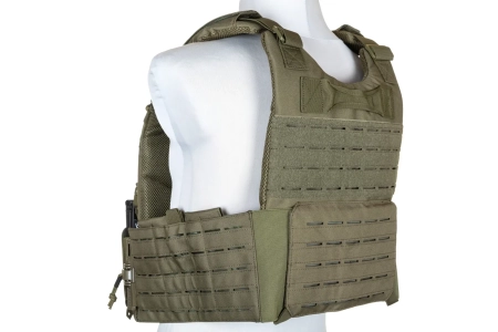 Kamizelka Taktyczna typu Plate Carrier Specna Arms Tactical QR Oliwkowy