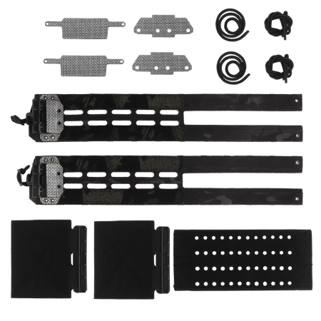 Uniwersalne Cummerbundy Wosport Lightweight Gridle QD MC Black