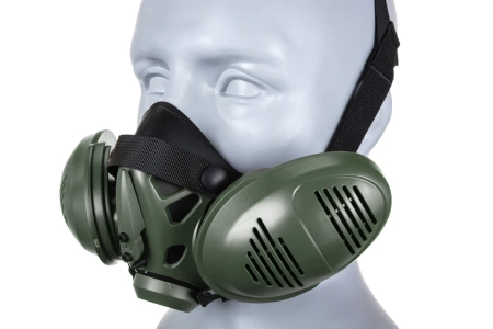 Maska Tactical Respirator Modeling Mask Oliwkowy