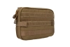 Duża kieszeń administracyjna z mapnikiem - Tan