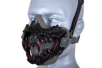 Maska Stalker Fangs Standard Szary