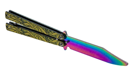 Motylek treningowy, SIMPLY, rainbow