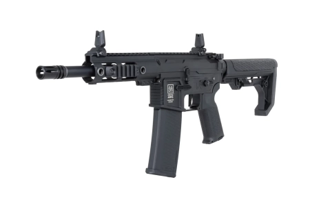 Karabinek ASG Specna Arms SA-F04-RL FLEX™ Light Ops Stock/ New Receiver HAL ETU™ Gen. 2 Czarny