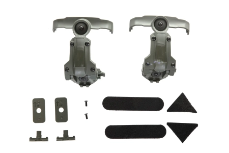 Taktyczny zestaw słuchawkowy Wosport HD-17-A Gen 6 Oliwkowy