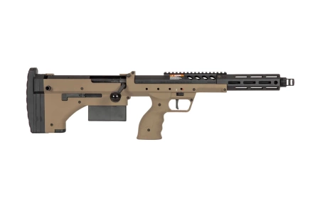 Replika karabinu snajperskiego Desert Tech SRS-A2/M2 Covert 16” (praworęczna) - FDE