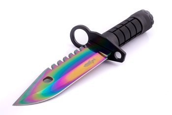 Nóż bagnet M9 Rainbow Fade