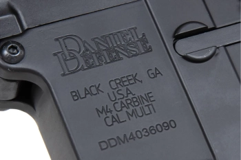 Karabinek ASG Specna Arms Daniel Defense® RIS III 10,5'' SA-P27 PRIME™ Aster II ETU z silnikiem bezszczotkowym Czarny