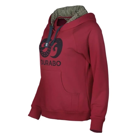 Bluza damska SUPER HOODIE -Beetroot Red