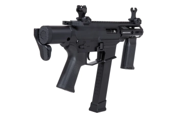 Replika pistoletu maszynowego Golden Eagle/EMG Angstadt Arms UDP-9 4'' Czarna