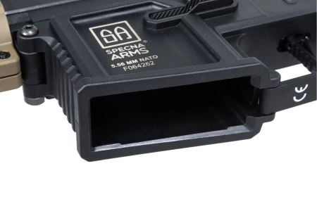 Karabinek ASG Specna Arms SA-F04-RL FLEX™ Light Ops Stock/ New Receiver HAL ETU™ Gen. 2 Half-Tan