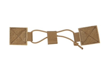 Mocowanie radia do kamizelek taktycznych D3CRM Wosport Coyote Brown