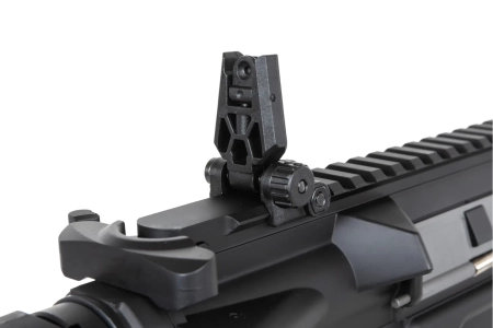 Karabinek ASG Specna Arms RRA SA-E25 HAL ETU™ Czarny z pomarańczowym urządzeniem wylotowym