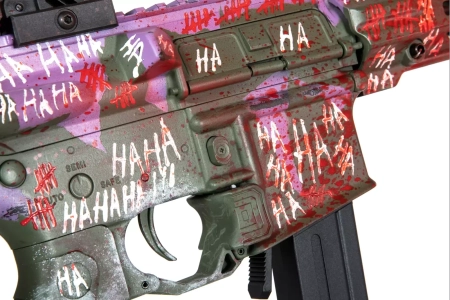 Replika pistoletu maszynowego SR4 FALCON-W - Joker Custom